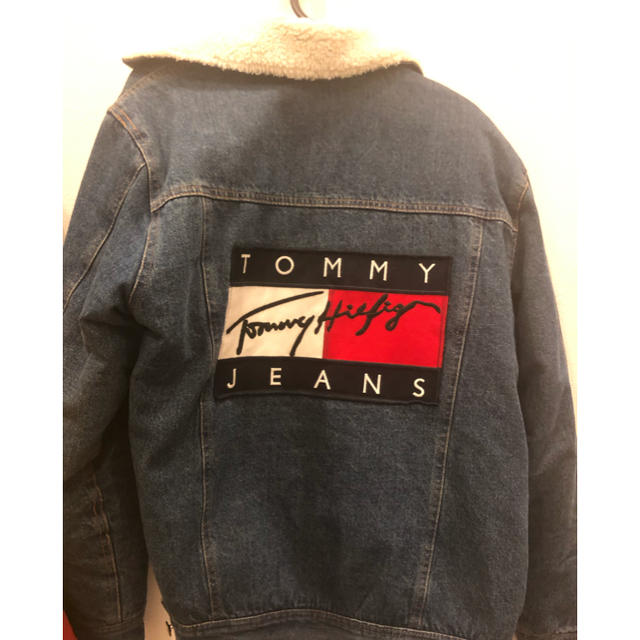 Tommy ボアデニムジャケット