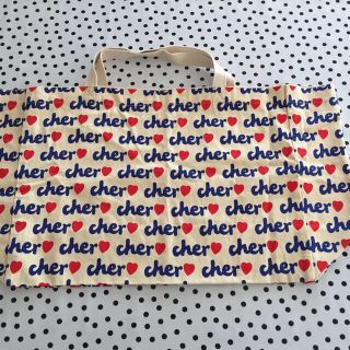 シェル(Cher)の値下げ✩cher ecobag 大◛♡⃝(エコバッグ)