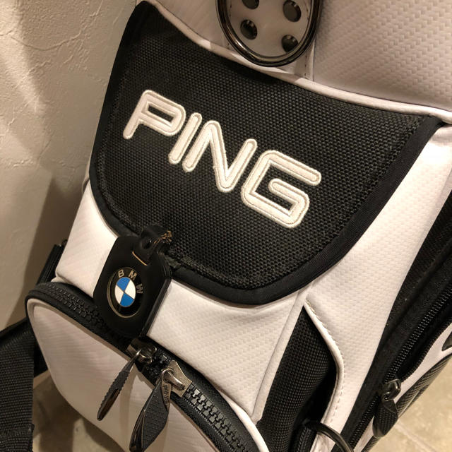 PING - 超希少 PING ツアースタッフ キャディバッグ 鈴木愛モデル 美品