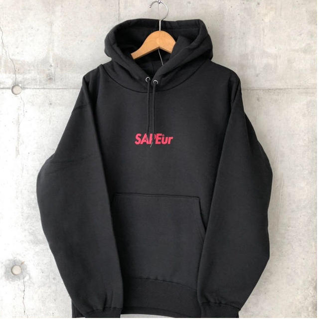 SAPEur HOODIE BLACK DORONJYO