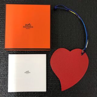 エルメス(Hermes)の【美品】エルメス プティアッシュ petit h ハートチャーム(バッグチャーム)