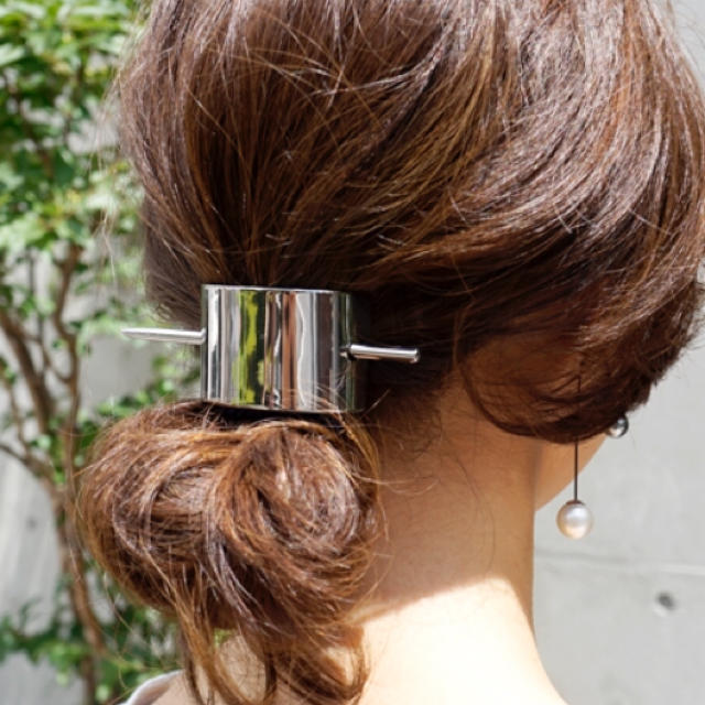 france luxe ボリューム メタル マジェステ レディースのヘアアクセサリー(バレッタ/ヘアクリップ)の商品写真