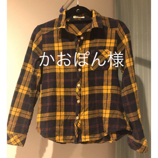ダブルクローゼット(w closet)のwcloset チェックシャツ(シャツ/ブラウス(長袖/七分))