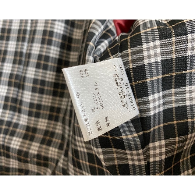 BURBERRY BLUE LABEL(バーバリーブルーレーベル)のバーバリーブルーレーベルPコートボルドーレッド38 レディースのジャケット/アウター(ピーコート)の商品写真