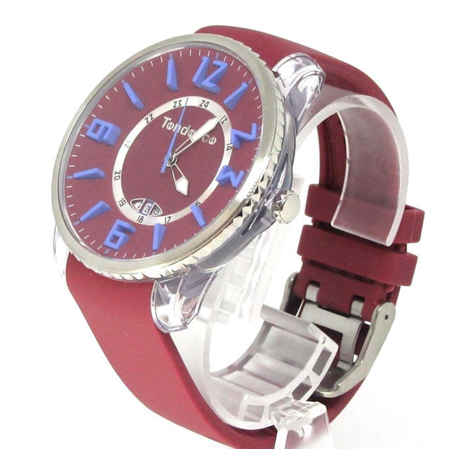 Tendence(テンデンス)のテンデンス TG131001 スリムポップ ワインレッド  ユニセックス 腕時計 レディースのファッション小物(腕時計)の商品写真