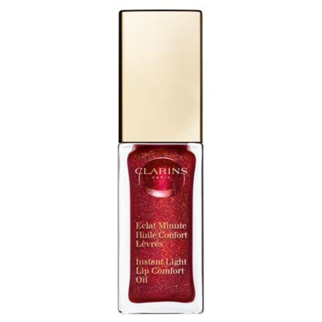 CLARINS(クラランス)のクラランス　コンフォートリップオイル 09 レッドベリーグラム コスメ/美容のベースメイク/化粧品(リップグロス)の商品写真