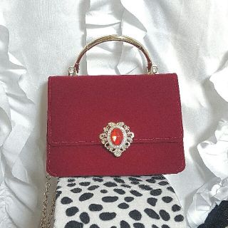 BIJOUX EMBLEM VELVET BAG.

(ショルダーバッグ)