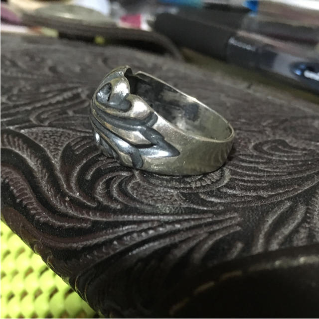 sv925シルバー クロスデザインリング メンズのアクセサリー(リング(指輪))の商品写真