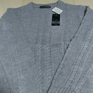 テットオム(TETE HOMME)のBlack on テットオム 5GG アラン編み クルーネック ニット セーター(ニット/セーター)