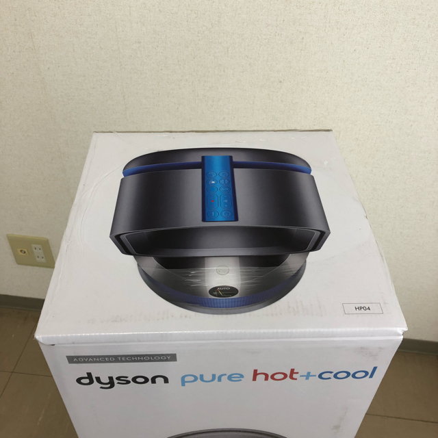 Dyson(ダイソン)のDyson ダイソン pure hot&cool HP04　ブルー 新品 スマホ/家電/カメラの生活家電(空気清浄器)の商品写真