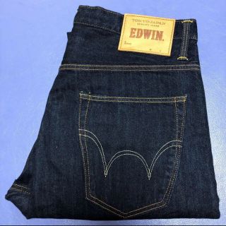 エドウィン(EDWIN)のエドウィンデニム日本製メンズEDWIN JEANS ★新品未使用 ★大きいサイズ(デニム/ジーンズ)