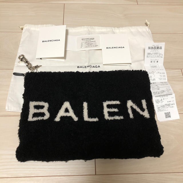 Balenciaga - シアリングポーチ BALENCIAGA クラッチ