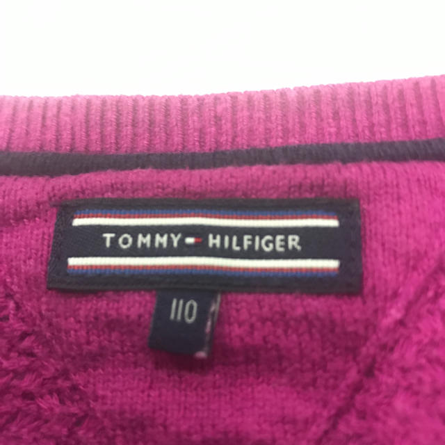 TOMMY HILFIGER(トミーヒルフィガー)のTOMMY HILFIGER カーディガン キッズ/ベビー/マタニティのキッズ服女の子用(90cm~)(カーディガン)の商品写真