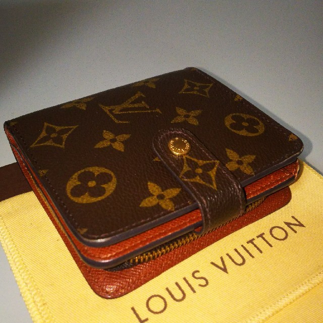 財布【正規品】LOUIS VUITTON モノグラム コンパクトジップ