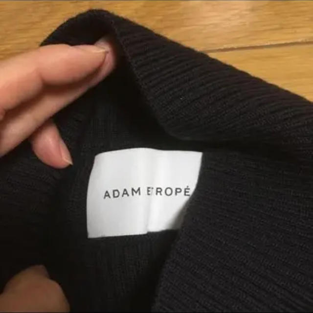 Adam et Rope'(アダムエロぺ)のアダムエロペ ニットワンピース レディースのワンピース(ひざ丈ワンピース)の商品写真