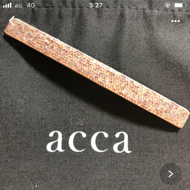 acca - acca 25h 新宿限定バレッタの通販 by yoo's shop｜アッカならラクマ