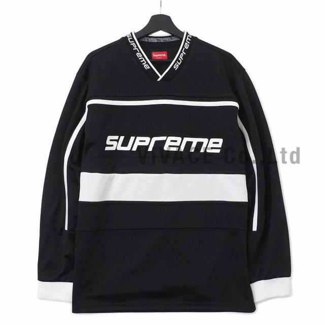 XL色Supreme Warm Up Hockey Jersey 黒XL