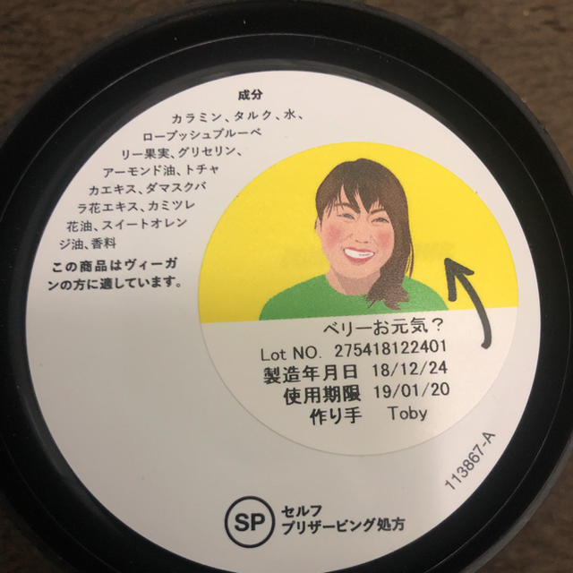 LUSH(ラッシュ)のLUSH フレッシュフェイスマスク コスメ/美容のスキンケア/基礎化粧品(パック/フェイスマスク)の商品写真