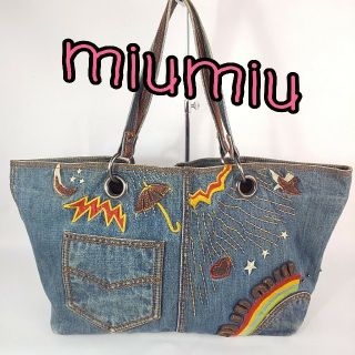 ミュウミュウ(miumiu)のmiu miu ミュウミュウ トートバック(トートバッグ)