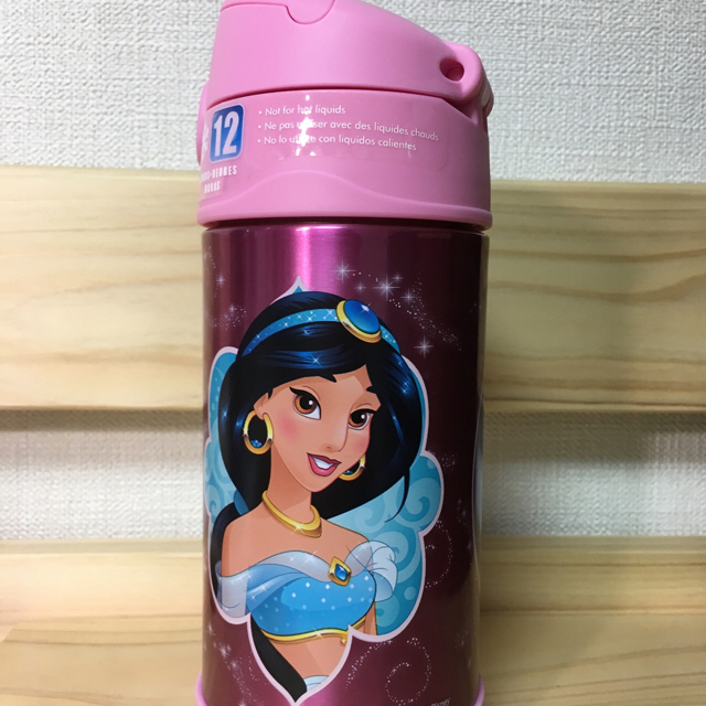 THERMOS(サーモス)のストロー1箱つき❣️ ストローマグ ディズニープリンセス キッズ/ベビー/マタニティの授乳/お食事用品(水筒)の商品写真