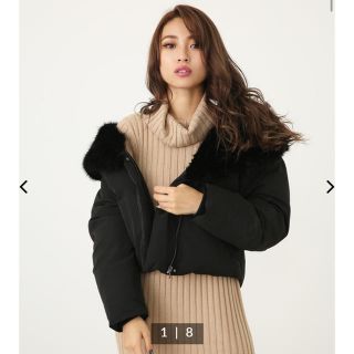 リエンダ(rienda)のrienda完売品 Faux Fur ボリュームショートダウン(ダウンコート)