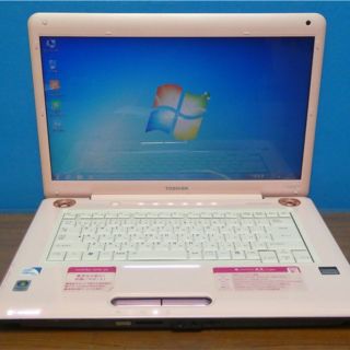 トウシバ(東芝)の可愛いピンク♪TOSHIBA AX/53 余裕の4G WIN10 Office付(ノートPC)