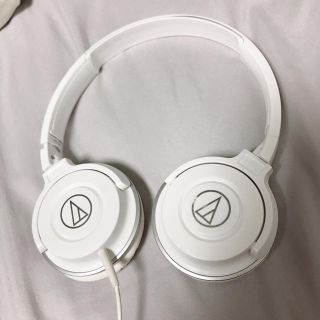 オーディオテクニカ(audio-technica)のオーディオテクニカ ヘッドホン ホワイト(ヘッドフォン/イヤフォン)