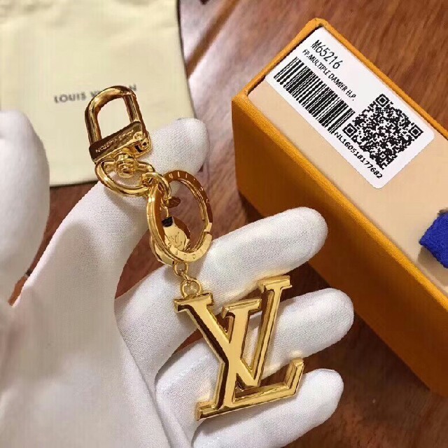 ルイヴィトン ポルト クレ LV ファセット キーリング アクセサリー