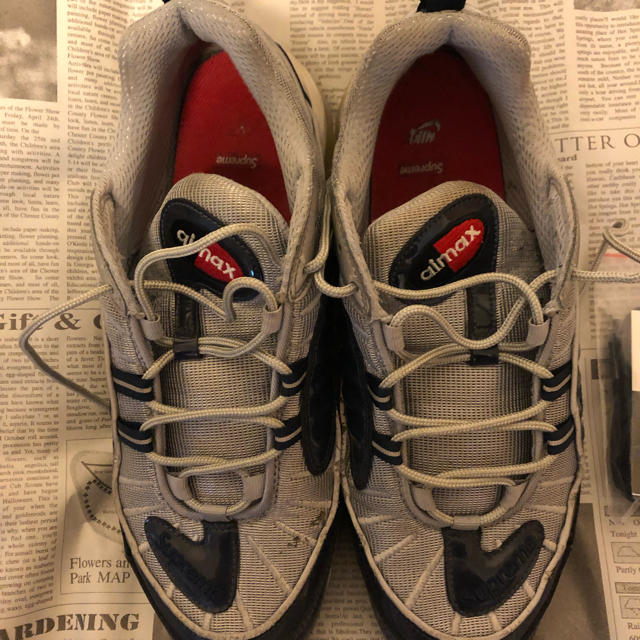 Supreme(シュプリーム)のsupreme air max98 28.5cm US10.5 中古 最安値 メンズの靴/シューズ(スニーカー)の商品写真