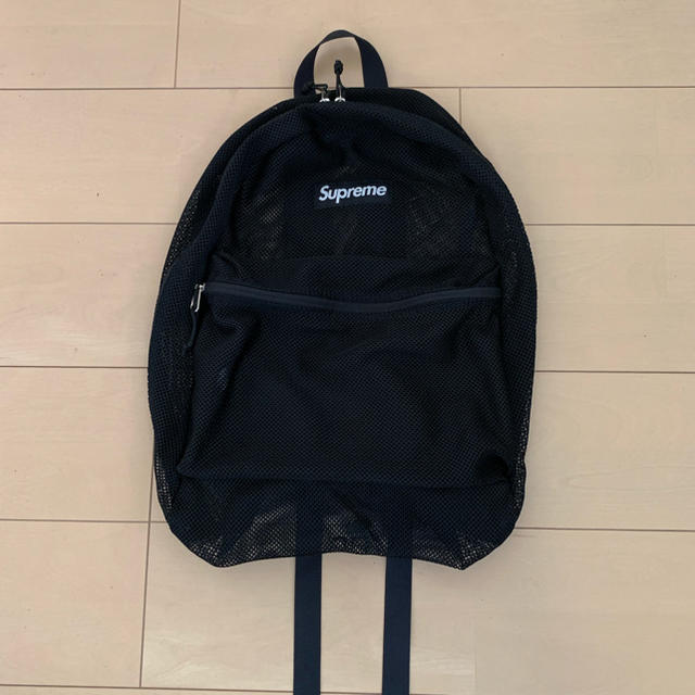 Supreme mesh backpack 黒 シュプリーム バックパック