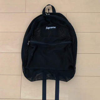 シュプリーム(Supreme)のSupreme mesh backpack 黒 シュプリーム バックパック(バッグパック/リュック)