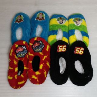 子供用　Planet Sox ルームシューズ　4足セット(スリッパ)