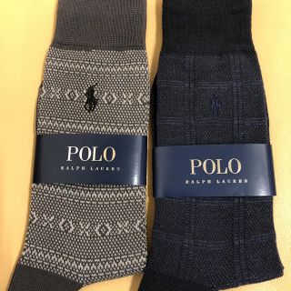 ポロラルフローレン(POLO RALPH LAUREN)の新品 メンズPOLO ポロラルフローレン 人気ソックス2足 大特価(ソックス)