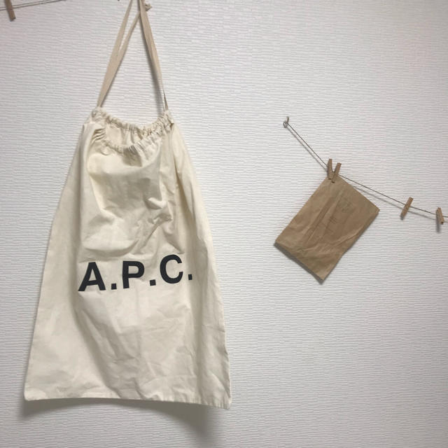 A.P.C(アーペーセー)の◎a.p.c巾着バッグ◎ レディースのバッグ(トートバッグ)の商品写真