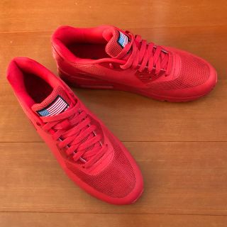 ナイキ(NIKE)のAIRMAX90 レッド(スニーカー)