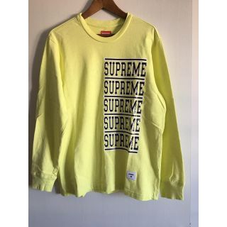 シュプリーム(Supreme)のyu様専用 Supreme 18SS Stacked L/S Top M(Tシャツ/カットソー(七分/長袖))