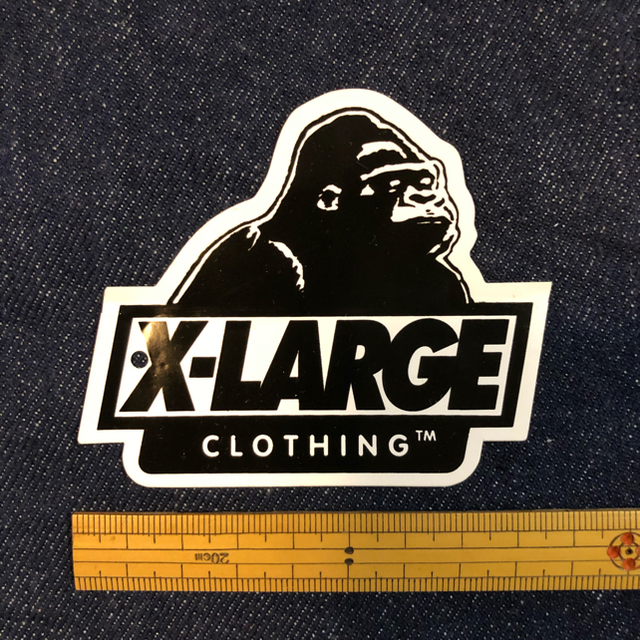 XLARGE(エクストララージ)のX-LARGE ステッカー2枚セット エンタメ/ホビーの声優グッズ(ステッカー（シール）)の商品写真