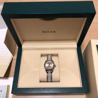 ロレックス(ROLEX)のロレックスデイトジャスト レディース(腕時計)