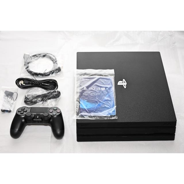 SONY - PS4 Pro 通常版 ブラック 1TB CUH-7200BB01  スタンド付