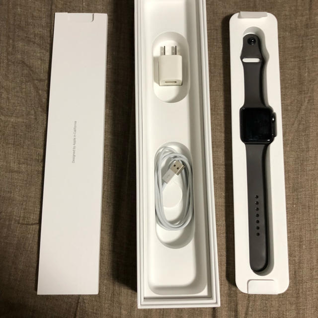 Apple Watch(アップルウォッチ)のApple Watch series3 メンズの時計(腕時計(デジタル))の商品写真