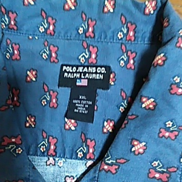 POLO RALPH LAUREN(ポロラルフローレン)の大きいサイズ　ラルフローレン　半袖シャツ　古着　XXL メンズのトップス(シャツ)の商品写真