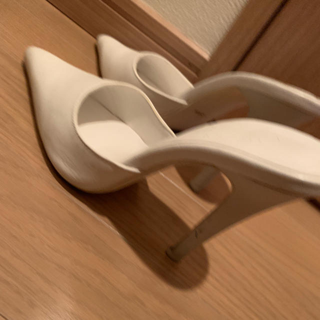 GYDA(ジェイダ)のgyda ホワイトミュール レディースの靴/シューズ(ミュール)の商品写真