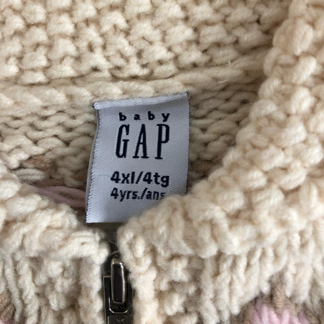 GAP(ギャップ)のGAP カウチン ベビー キッズ/ベビー/マタニティのベビー服(~85cm)(ニット/セーター)の商品写真