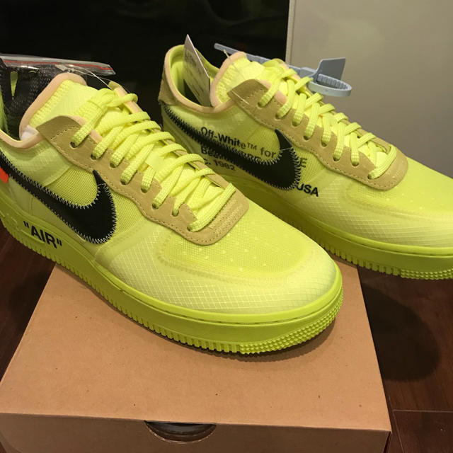 27.5cm OFF-WHITE NIKE AIR FORCE 1 LOWメンズ