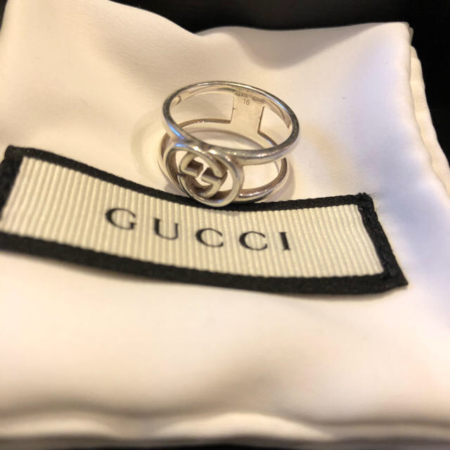 Gucci(グッチ)のGUCCI リング16号(値下げ交渉可) メンズのアクセサリー(リング(指輪))の商品写真