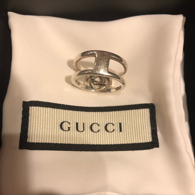 Gucci(グッチ)のGUCCI リング16号(値下げ交渉可) メンズのアクセサリー(リング(指輪))の商品写真