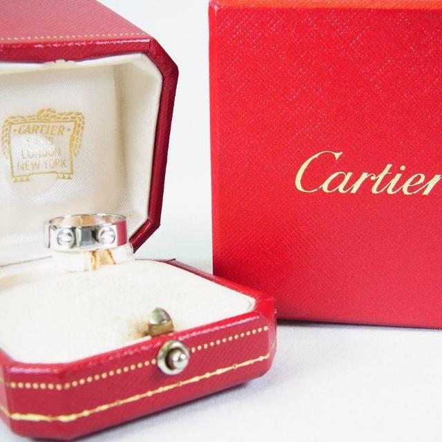 Cartier(カルティエ)のカルティエ 750WG ラブリング 8号(48) ［f347-6］ レディースのアクセサリー(リング(指輪))の商品写真