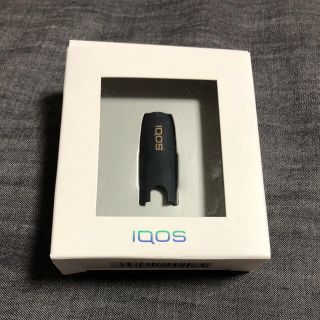 アイコス(IQOS)のiQOS アイコス 純正キャップ  ネイビー(タバコグッズ)