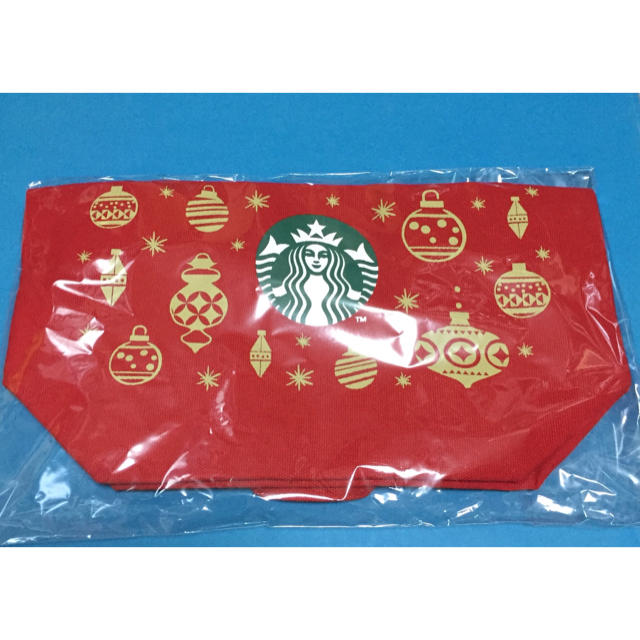 Starbucks Coffee(スターバックスコーヒー)のスターバックス 2018ホリデーチアー ミニトートバッグ レディースのバッグ(トートバッグ)の商品写真