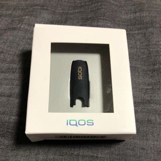 アイコス(IQOS)のiQOS アイコス 純正キャップ  ネイビ(タバコグッズ)